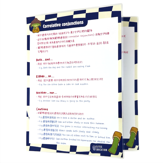 Correlative conjunctions