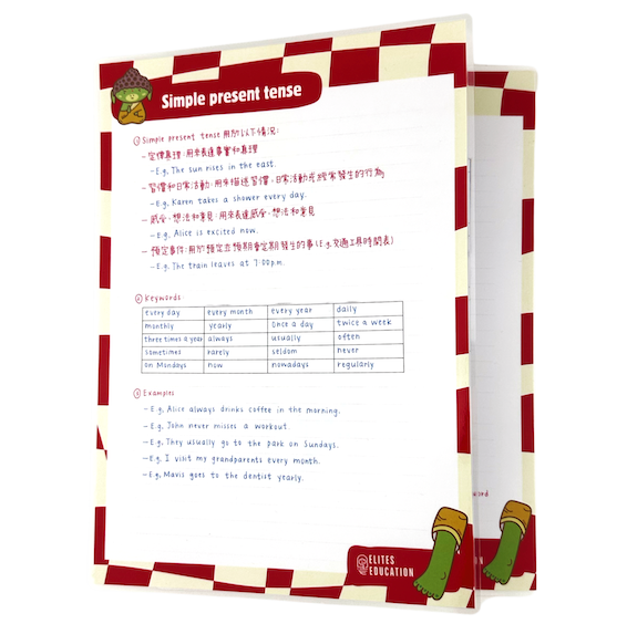 Simple present tense