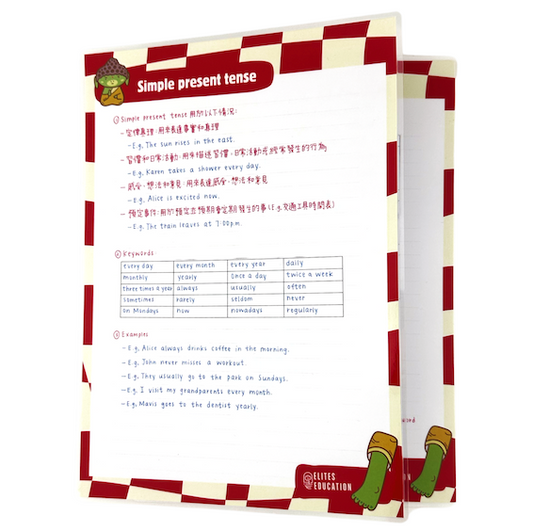 Simple present tense